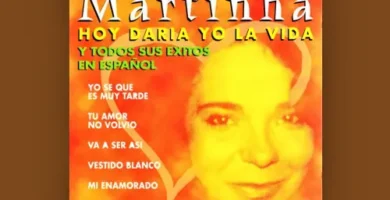 Letra de Hoy Daria Yo La Vida - Martinha 6 Martinha_HoyDariaYoLaVida